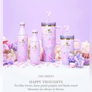 THE STANLEY X LOVESHACKFANCY QUENCHER | 40 OZ Purple